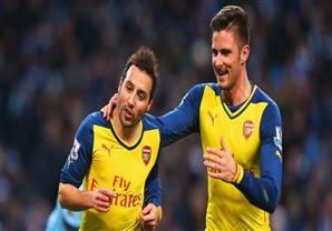  أهداف مباراة ( مانشستر سيتي 0 - أرسنال 2) في الدوري الإنجليزي