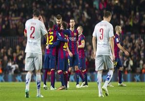 بالفيديو والصور- ميسي ينقذ برشلونة بهدف أمام أتلتيكو بذهاب دور الـ8 لكأس الملك