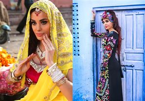 بالصور- دومينيك حوراني تصور أحدث كليباتها في الهند