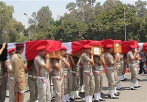 بالأسماء.. نقل جثامين 30 شهيد في حادث العريش الى القاهرة