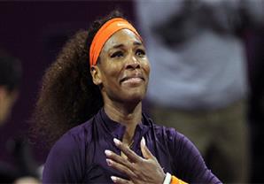 جرعة قهوة سريعة تنقذ سيرينا ويليامز في افتتاح كأس هوبمان