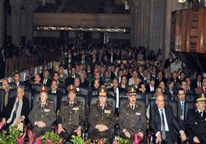 قيادات القوات المسلحة يحضرون احتفالات الأقباط بالكاتدرائية