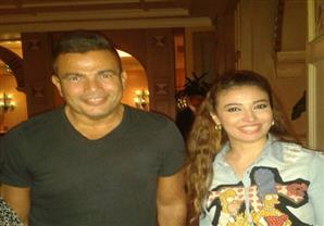 كيف هنأ عمرو دياب غادة رجب على ''ناويالك''؟