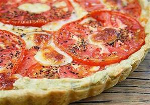 فطار اليوم : فطيرة الطماطم