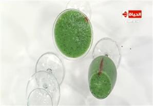 عصير كيوي بالصودا - الشيف يسري خميس