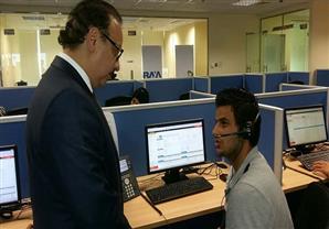 وزير الاتصالات يطالب المصرية للاتصالات برفع كفاءة مراكز خدمة العملاء