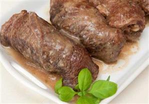 طبق اليوم : رول البفتيك المحشى