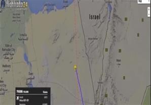 بالفيديو- لحظة اختفاء الطائرة الروسية في سيناء عن شاشة الرادار