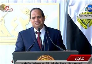 السيسي: إطلاق أول 500 فدان من مشروع المليون ونصف فدان خلال أيام 