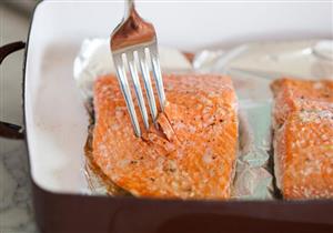 طبق اليوم: سلمون بالفرن