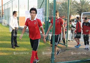 مران الأهلي في معسكر دبي