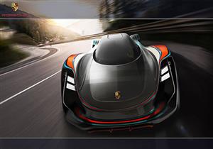 بالصور - مصمم يتخيل بورشه 911 كسيارة خارقة في المستقبل