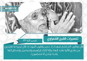 تفسير الشعراوي للآية 133 من سورة البقرة