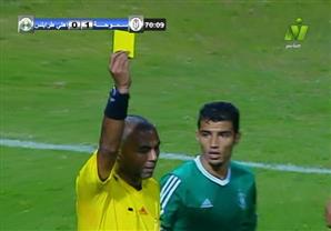 الحكم يتراجع عن ركلة جزاء بعد احتسابها لصالح سموحة