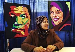 بالصور.. داليا زيادة: فخورة بتمثيل مصر ضمن أشجع 17 شخصية على مستوى العالم