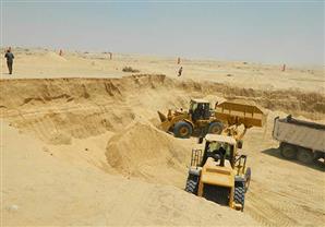 قدامي قادة القوات المسلحة يتفقدون المشروع القومى لقناة السويس الجديدة