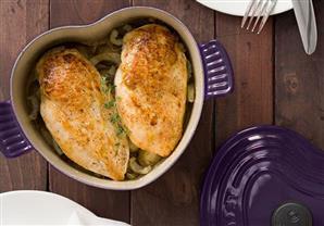 طريقة عمل صدور دجاج بالجبنة ريكفورد