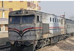 إصابة شرطي سقط من قطار بمحطة البدرشين