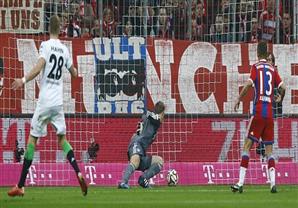 أهداف بايرن ميونيخ 0 - بوروسيا مونشنجلادباخ 2