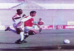 بهلول عبد المنعم قائد منتخب مصر للناشئين تحت 17 سنة عام 1991- صورة
