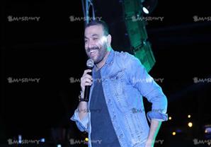 بالصور.. كريم محسن يتألق في حفل شم النسيم بمصر الجديدة