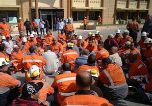 لليوم التاسع.. استمرار اعتصام عمال الشركة العقارية للمطالبة بصرف الأجور المتأخرة