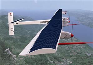 طائرة تعمل بالطاقة الشمسية تقلع من الساحل الصيني