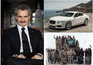 حقيقة إهداء الوليد بن طلال 100 سيارة بنتلي للطيارين السعوديين