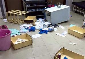 إغلاق استقبال مستشفى الدمرداش بسبب الاعتداء على أطبائها- (صور)