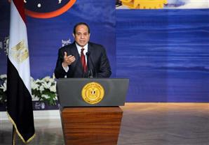"إحنا لينا مين غير شعب مصر؟".. السيسي يشكر كل يد عاملة