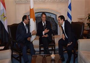 السيسي يوافق على تشكيل لجنة لترسيم الحدود البحرية مع اليونان