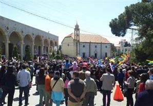 إجراءات أمنية بمحيط كنائس الدقهلية لتأمين احتفالات ''أحد الشعانين''