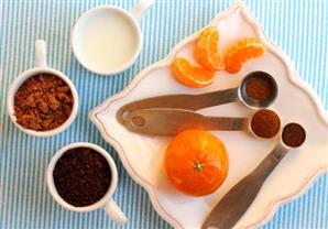 القهوة بالبرتقال