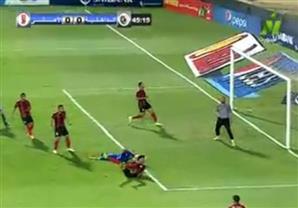 أحمد عبد الظاهر يهدر فرصة سهلة لتسجيل الهدف الأول للأهلي