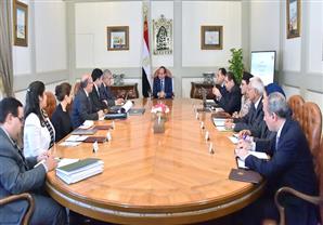 تفاصيل اجتماع السيسي بشأن السيول والمجتمعات العمرانية والمليون فدان