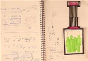 احسب قدرة الأسانسير3 - درس احسب قدرة الاسانسير - ميكانيكا ثالثة ثانوي