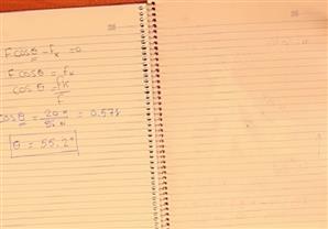 مخطط الجسم الحر وشنطة السفر3/3 - تدريبات عامة في الميكانيكا - ميكيانيكا ثانية ثانوي