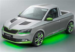 سكودا تكشف عن بيك آب اختبارية
