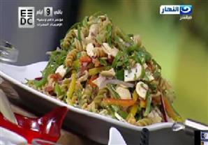  طريقة عمل سلطة المكرونة بالريحان والطماطم ساندوتش فراخ بالتتبيلة باستا فلورا