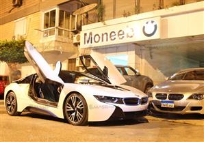 بالصور " أول ظهور للسيارة BMW I8 في مصر