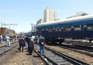السكة الحديد: تشكيل لجنة فنية لدراسة أسباب خروج عربة قطار عن القضبان
