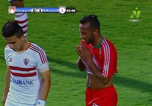  هجمة خطيرة من فريق الرجاء على مرمى الشناوي