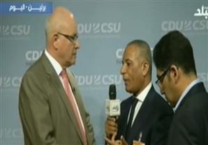 بالفيديو .. رئيس الكتلة البرلمانية بألمانيا: لا ندعم تنظيم الإخوان وكل ما يروج غير صحيح