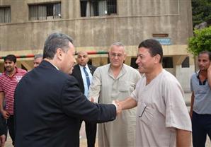 بالصور.. الرافعي يطمئن على استراحات مراقبي الثانوية العامة