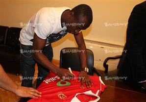 أنطوي بعد انضمامه للأهلي: حققت حلمي.. واتمنى استعادة لقب الهداف