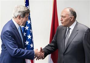 شكري يبحث مع كيري التحضيرات للحوار الاستراتيجي المصري الأمريكي