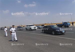 موتوسيكل حراسة رئيس الوزاراء يصدم مواطنا بمنطقة عابدين