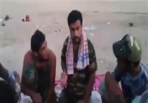 بالفيديو.. داعش تقصف مسلحين شيعة عند الإفطار