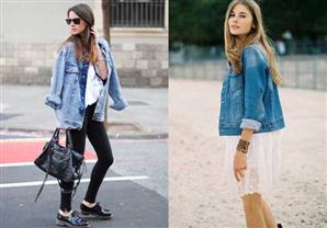 الجاكت الجينز يتربع على عرش الموضة