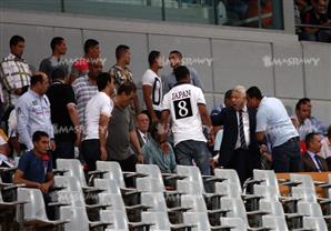 أول لقطات لمشادة مرتضى منصور وهيثم عرابي